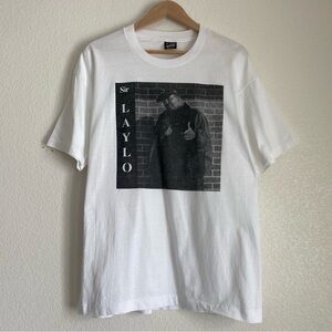 Vintage Sir Laylo Promo Rap Tee, white, XL
